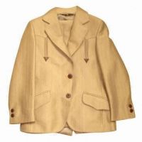 Children's suit with 100% polyester fabric