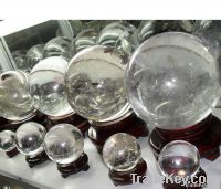 Rock Quartz Crystal Ball