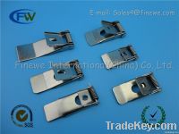 Nickel downlight flat metal clip, lightning clip spring for LED hardwar