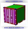 10&#039; DNV certificate offshore container