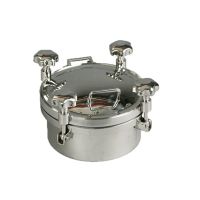 Stainless Steel Sanitary Roune Pressure Manhole