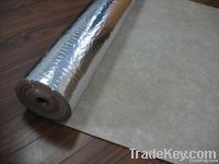 3mm acoustical rubber soundproof whisper step underlayment