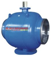 Fully welded ball valve for heating supply