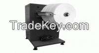 Paper rope rewinding machine