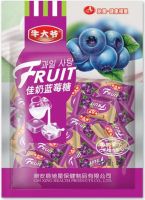 Milk Blueberries Fruit Juicy Candies / 88g made in China