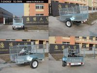 Utility Trailer with  cage