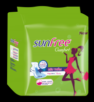 SUNFREE COMFORT ULTRA SOFT GOOD QUALITY SANITARY NAPKIN MADE IN VIETNAM