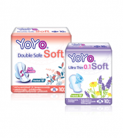 YOYO COMFORT ULTRA DRY GOOD QUALITY SANITARY NAPKIN MADE IN VIETNAM