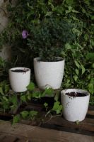 garden&#039;s glazed craft ceramics pots