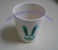 biodegradable and compostable bamboo fiber drinking cup/ coffee cup