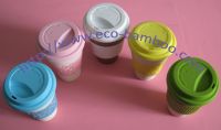 biodegradable and compostable bamboo fiber drinking cup/ coffee cup