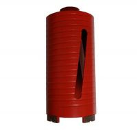 Dry diamond drill core bits