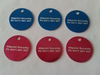 blank aluminum dog tag/pet id tag