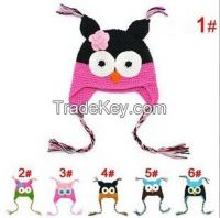 child winter hotsell lovely night owl animal hat