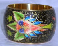 Brass Bangle Hand Made with finish multi colour