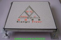 Antistatic access floor in all steel