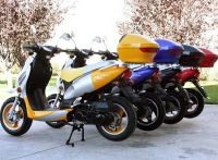 50cc 4 Stroke Gas Motor Scooters Pre-Assembled with Thunk From China