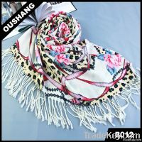 2013 New Arrival Colorful Leopard Printing Scarfs Womens Shawl