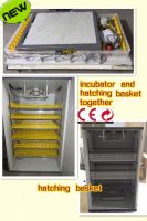 2013 newest design hot sale 528 chicken/goose/duck eggs incubator or 2112 quail eggs incubator with CE approved, 3 years warranty