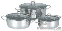 6pcs High Quality Stainless Steel Cookware