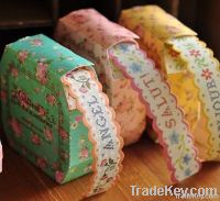 6 colors available (3pcs/lot) DIY Classical Lace Decoration Tape paper