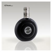 New design manual polished crystal perfume bottle 50 ml