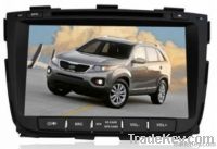 GPS navigation USB Auto rear viewing for Kia Sorento 2013