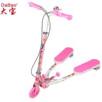 3 wheel frog swing scissor kick scooter for kids From China