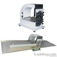 Nice V-CUT PCB separator machine for long 1200mm LED strips, CWVC-1S