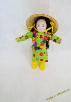 Vintage Aodai Doll