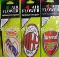 Arsenal paper car air freshener