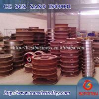 Latest high precision steel forging wheel for crane