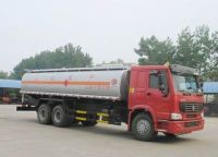 sinotruk howo 20 cbm fuel / oil tank truck