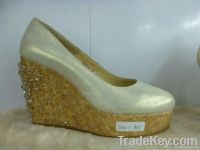 Women wedge dress shoe