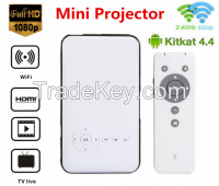 Android DLP 1080P  Mini Smart Projector From China