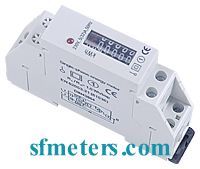 DDS227-1Single phase DIN rail Watt-hour Meter