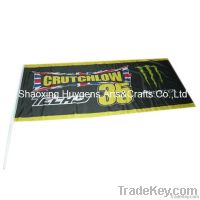 hand wave flag, hand stick flag