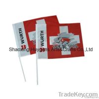 hand wave flag, hand stick flag