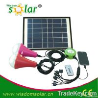 Solar energy home led lighting system