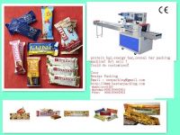 Cereal bar  packaging machine