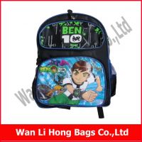 fashion promotional simple cartoon school bag with cheap price for kids 