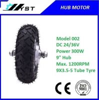 9&quot; 24v gearless bike motor wheel From China