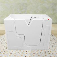 Wheelchair bathtub with outward opening door bathtub for disabled people