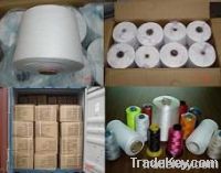 Polyester ring spun yarn