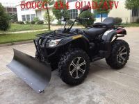 EEC 500CC ATV 4x4 with snow plough/Hot selling CE ATV, Quad bike, 110cc, 125cc From China