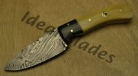 Custom Hand Made Damascus Hunting Knife