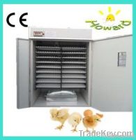 3000 eggs CE approved full automatic chicken egg incubator for sale