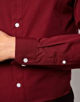 Social Shirt for Men Maroon Color Wholesale China