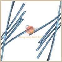 1x7 1x19 galvanized strand wire, 7 wire strand