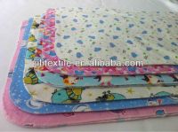 cotton flannel fabric for baby blanket From China